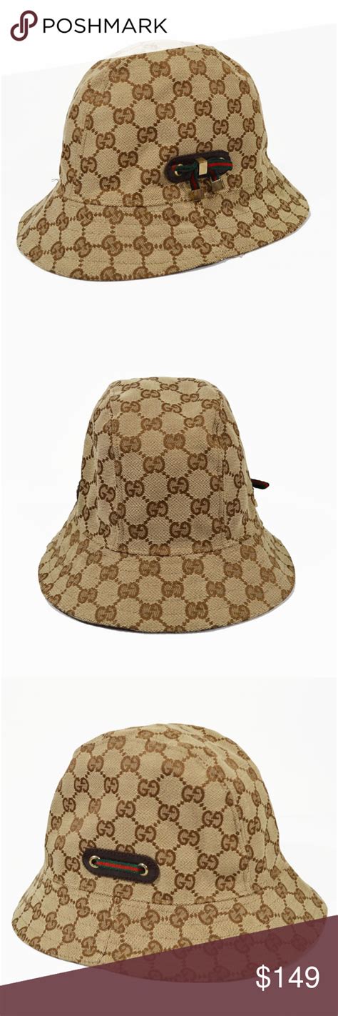 gucci hats|authentic gucci bucket hat.